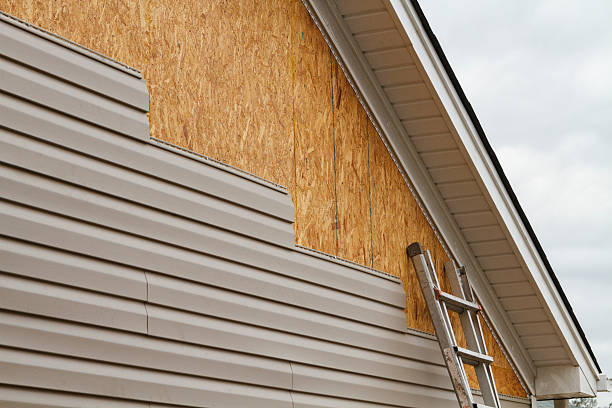 Professional Siding Repair technician working in Iva, SC